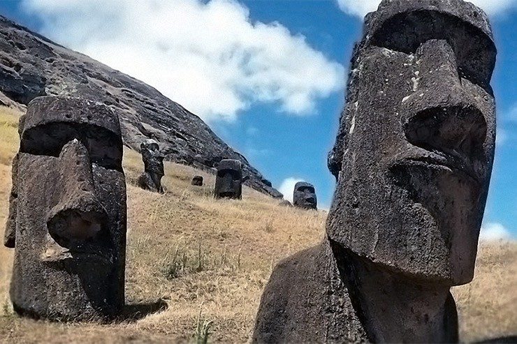 Les Mo’ai de Rapa Nui